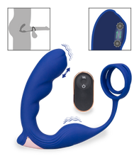 Load image into Gallery viewer, Fury double cock ring and prostate massager