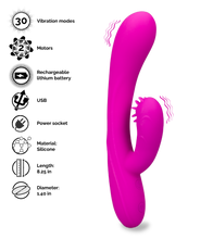 Load image into Gallery viewer, G-spot rabbit vibrator 30 speeds