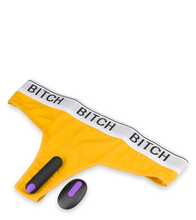 Load image into Gallery viewer, G-string with remote control vibrator