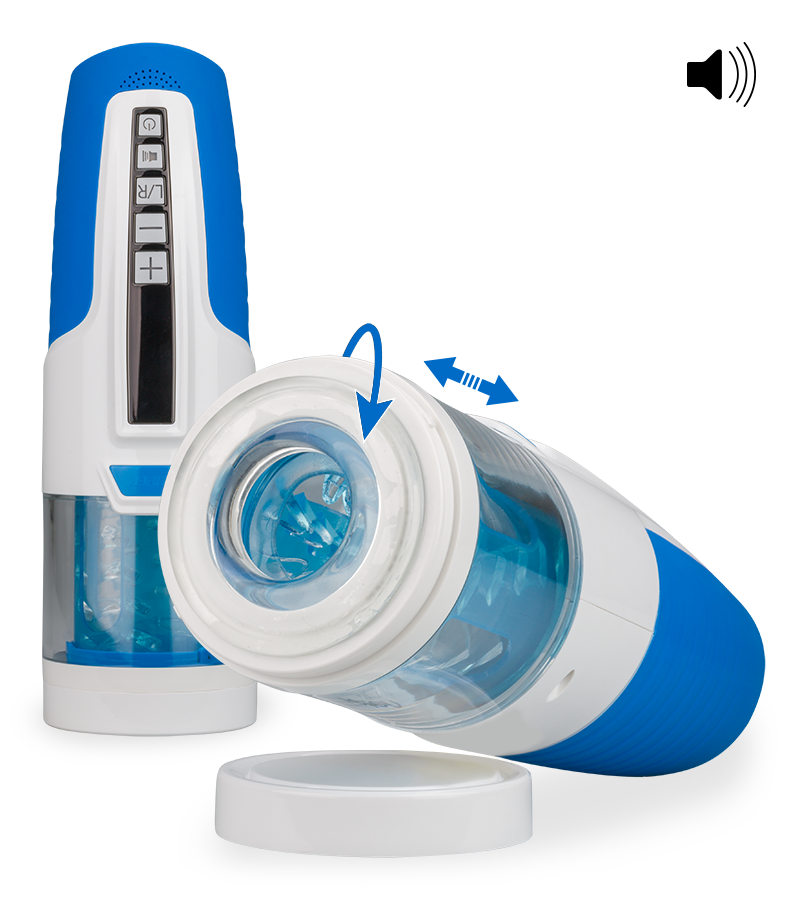 Galaktik automatic rotating and thrusting masturbator