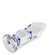 Load image into Gallery viewer, Gem glass anal plug