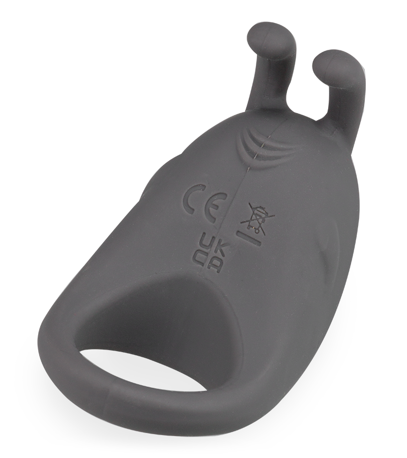 Generous silicone vibrating cock ring