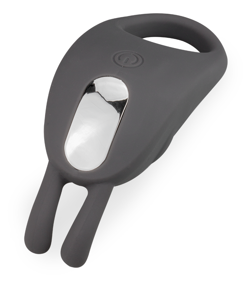 Generous silicone vibrating cock ring