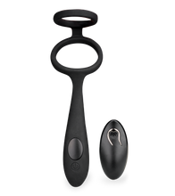Load image into Gallery viewer, Gia vibrating prostate massager with double cock ring