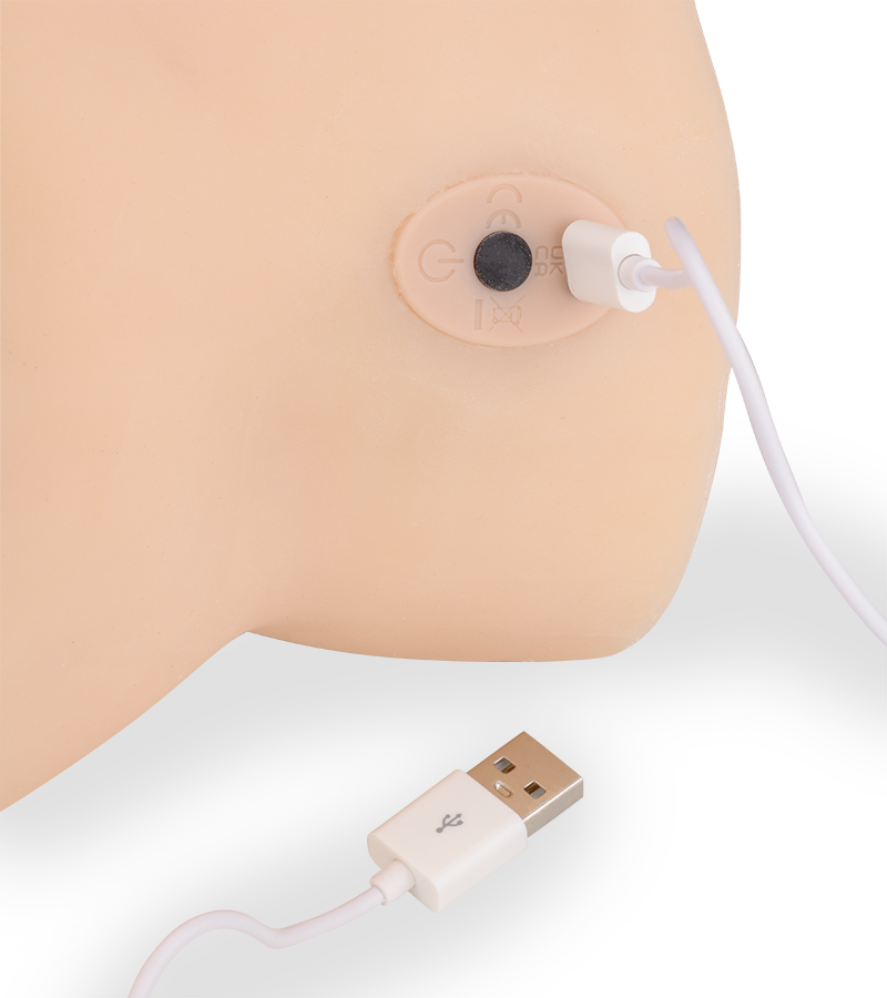 Gina thrusting and vibrating masturbator 9 lb