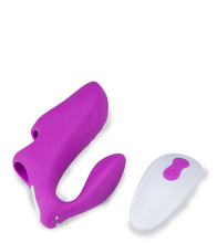 Load image into Gallery viewer, Ginger remote-controlled double-stimulation finger vibrator