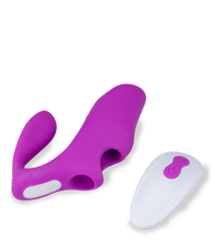 Load image into Gallery viewer, Ginger remote-controlled double-stimulation finger vibrator