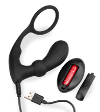 Load image into Gallery viewer, Gio throbbing prostate massager with cock ring