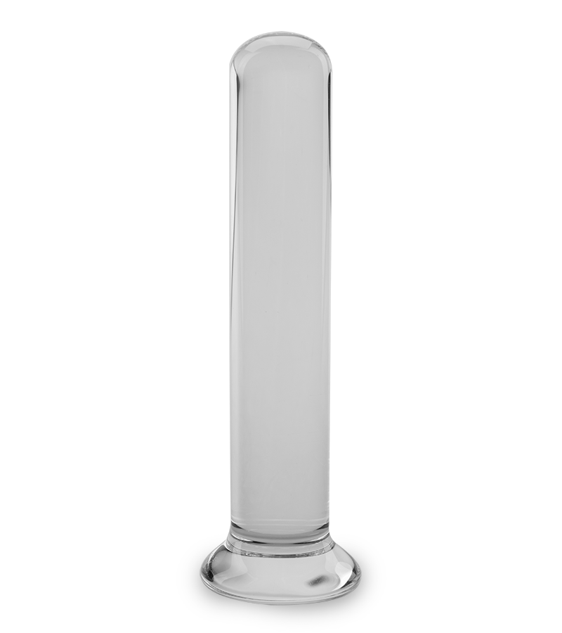 Glass anal plug 5.00 inches