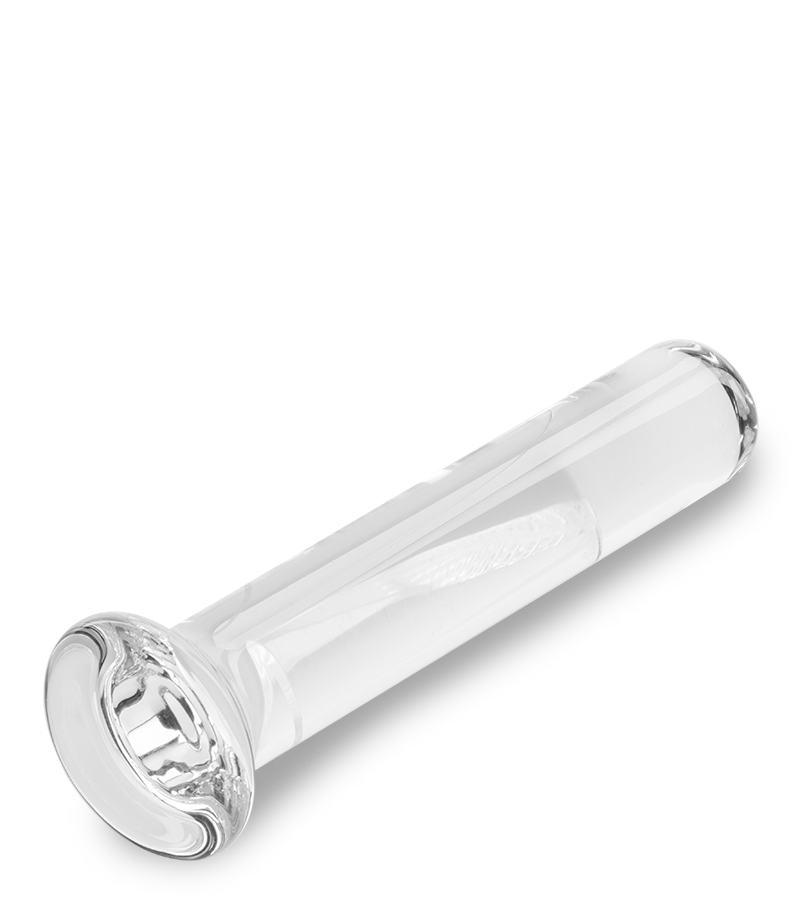 Glass anal plug 5.00 inches