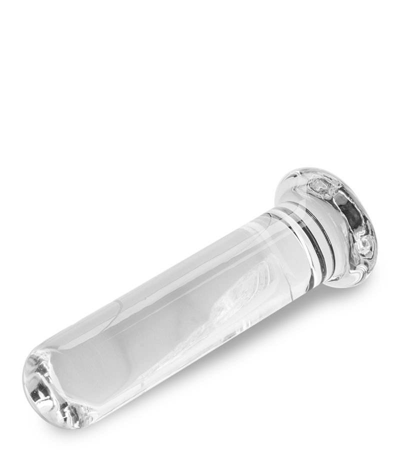 Glass anal plug 6.00 inches