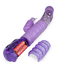 Load image into Gallery viewer, Glitter Penguin up and down rabbit vibrator