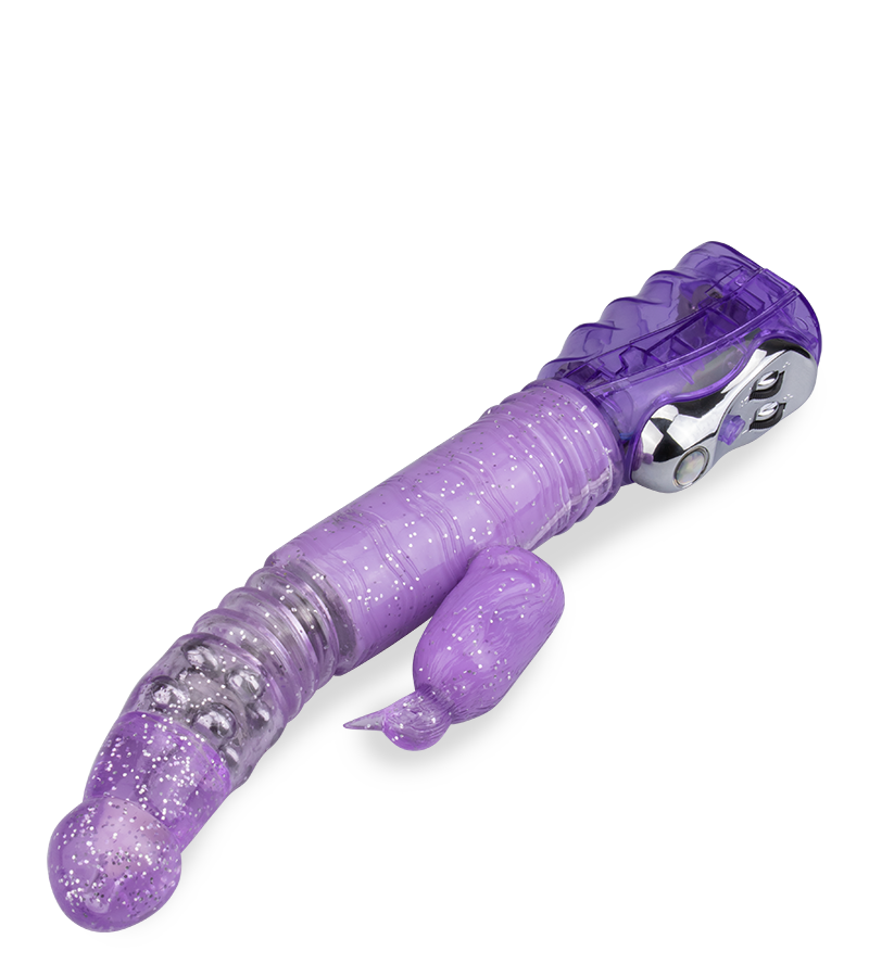Glitter Penguin up and down rabbit vibrator