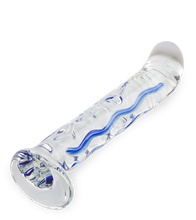 Load image into Gallery viewer, Glow glass dildo