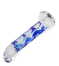 Load image into Gallery viewer, Glow glass dildo