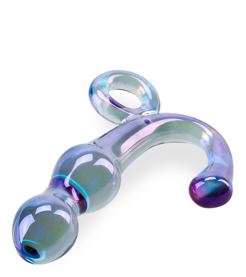 Gold Master glass prostate massager
