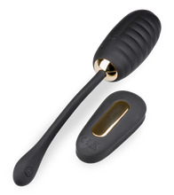 Load image into Gallery viewer, Gold vibrating love egg with wireless remote control