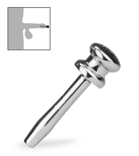 Load image into Gallery viewer, Golden Shower pierced penis plug