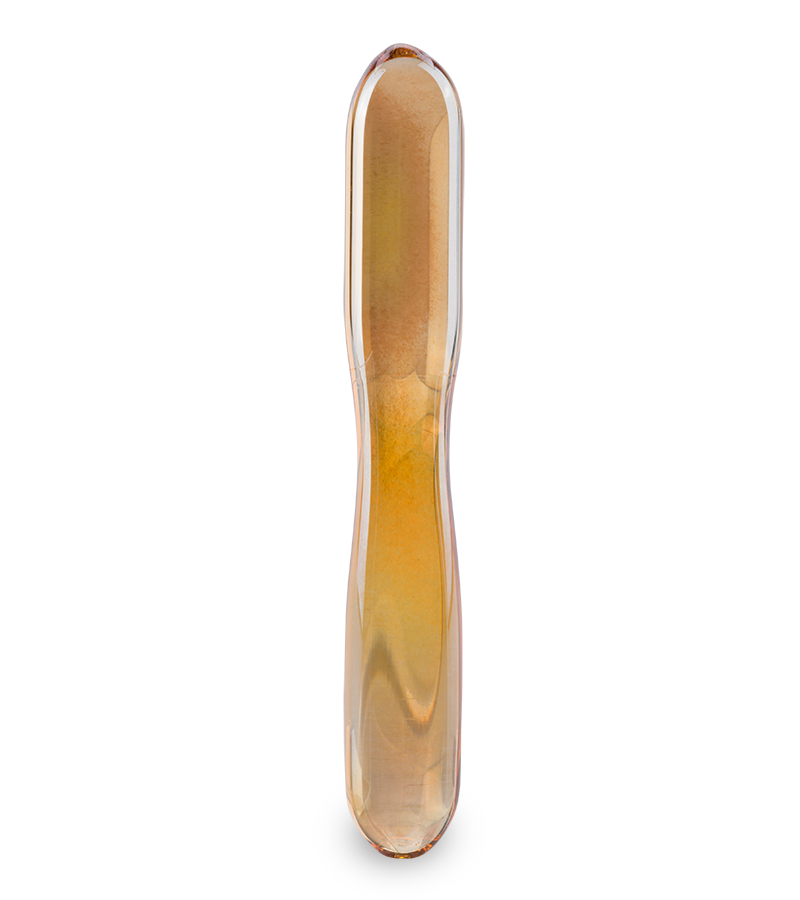 Goldie glass dildo