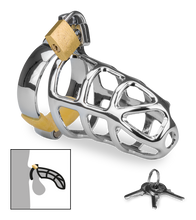 Load image into Gallery viewer, Grids penis chastity cage