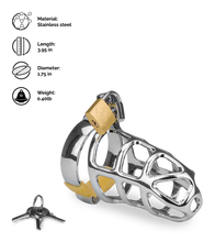 Load image into Gallery viewer, Grids penis chastity cage