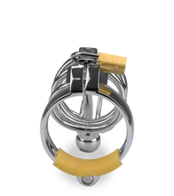 Load image into Gallery viewer, Guantanamo penis chastity cage and urethra plug
