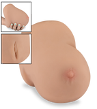 H-cup breast and vagina masturbator 3.50 lb