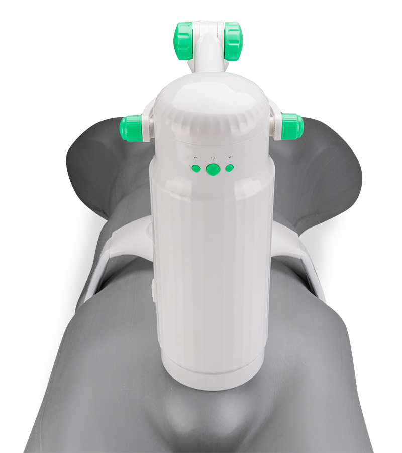 Hands-free masturbator belt with vagina sleeve