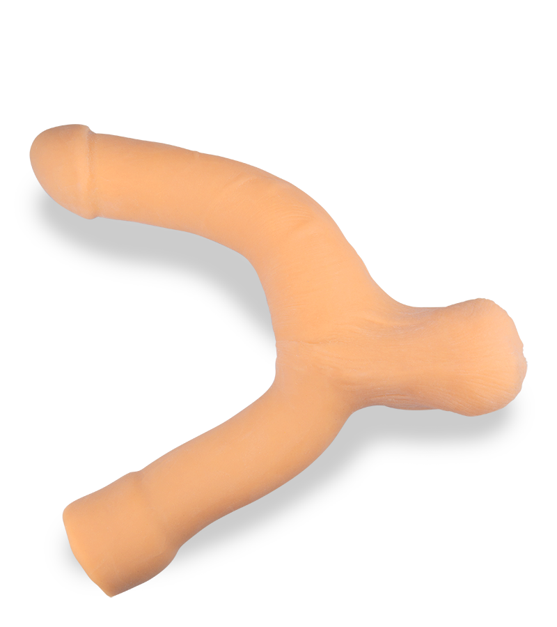 Harry bendable dildo with handle