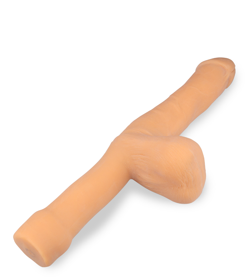 Harry bendable dildo with handle