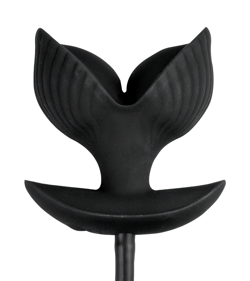 Hatch vibrating inflatable silicone plug