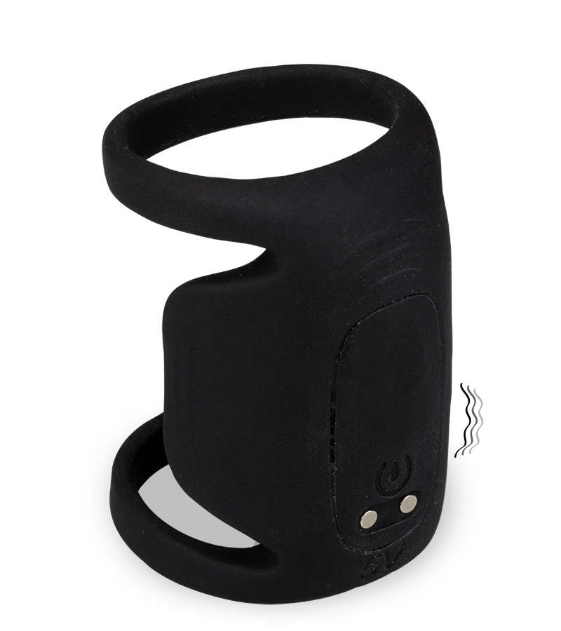 Hazier vibrating cock sleeve