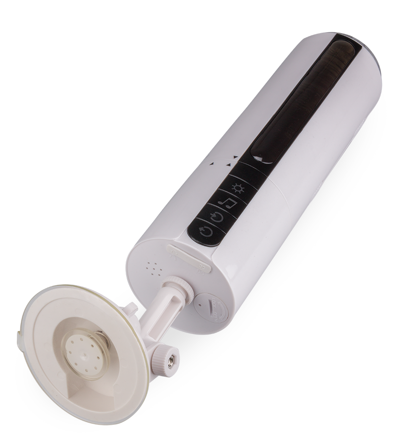 Heated blow job masturbator with audio function