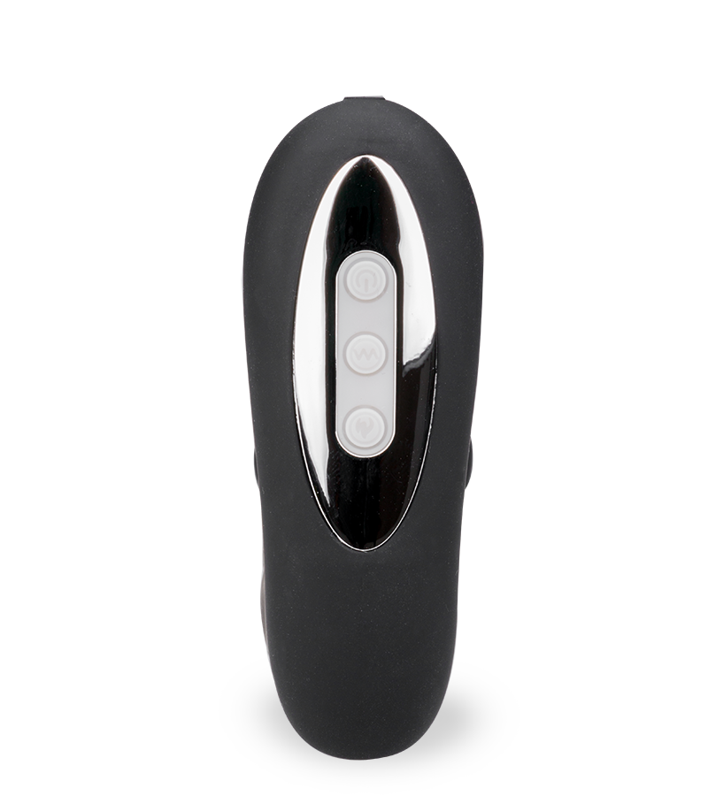 Heated thrusting and vibrating dildo