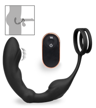 Load image into Gallery viewer, Hedonism vibrating prostate massager and cock ring