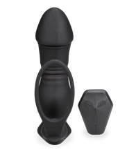 Load image into Gallery viewer, Hera vibrating and thrusting anal plug with cock ring