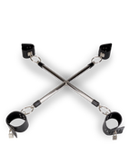 Hogtie crossbar wrist and ankle restraints