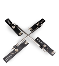 Load image into Gallery viewer, Hogtie crossbar wrist and ankle restraints