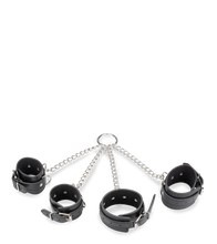 Load image into Gallery viewer, Hogtie wrist and ankle restraints