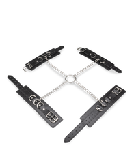 Load image into Gallery viewer, Hogtie wrist and ankle restraints