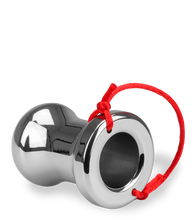 Load image into Gallery viewer, Hollow anal plug with withdrawal string
