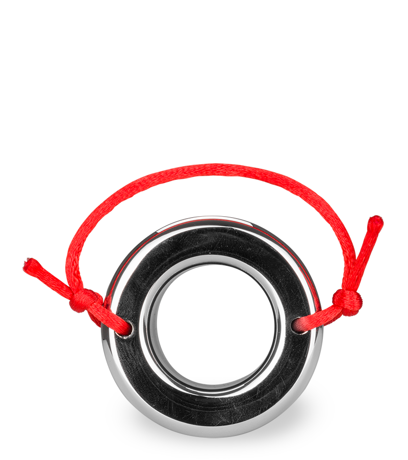 Hollow anal plug with withdrawal string