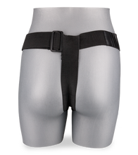 Load image into Gallery viewer, Hollow vibrating silicone strap-on dildo harness