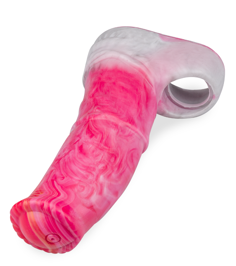 Horse silicone cock sleeve