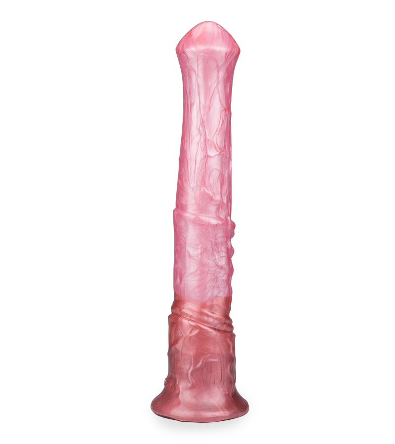 Horse silicone suction-cup dildo