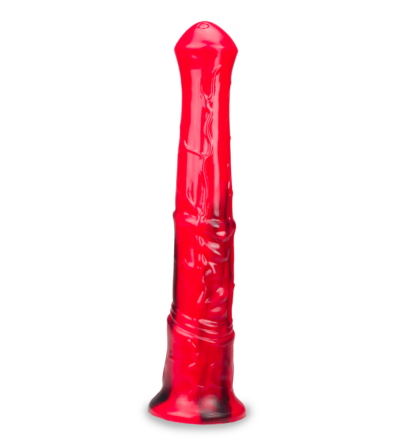 Horse suction cup animal dildo