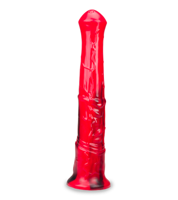 Horse suction cup animal dildo