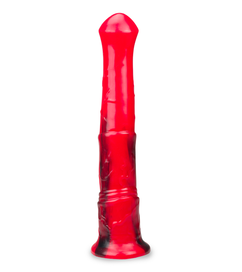 Horse suction cup animal dildo