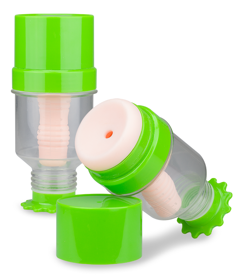 Hot and cold silicone water masturbator