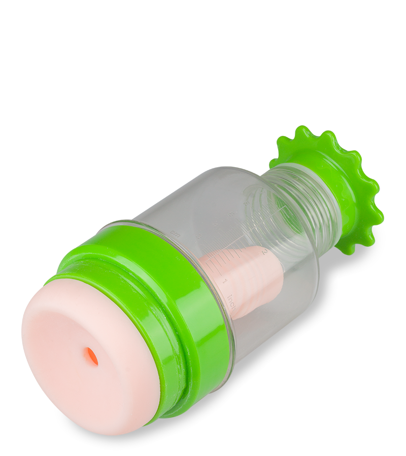 Hot and cold silicone water masturbator